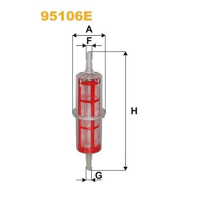 WIX FILTERS 95106EWIX Fuel Filter