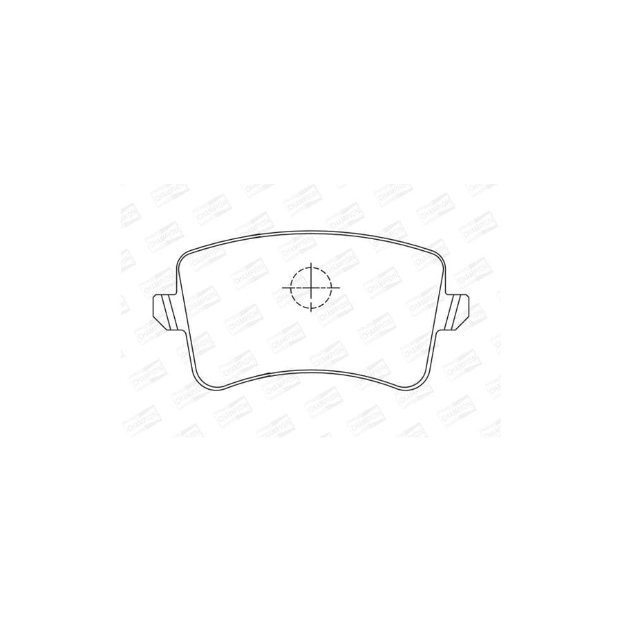 Champion 573259Ch Brake Pad Set