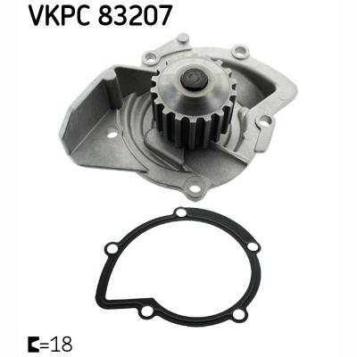 SKF VKPC83207 Water Pump