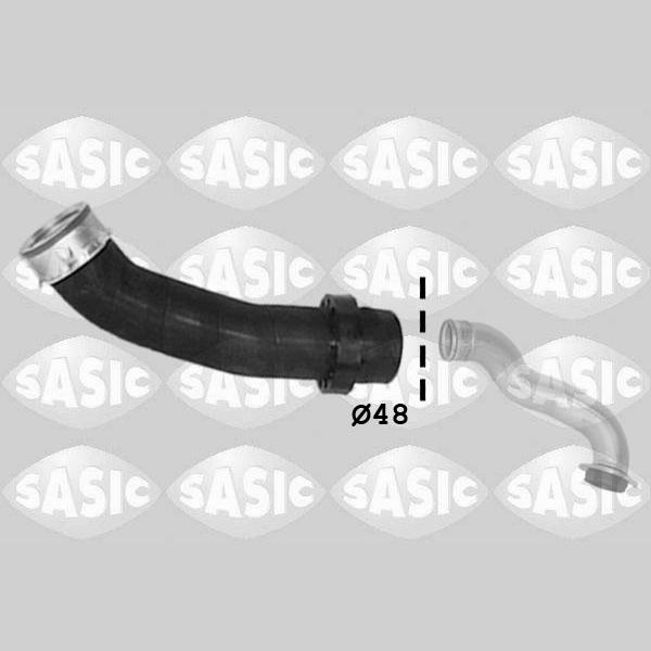 SASIC SAS3336020 Charge Air Hose