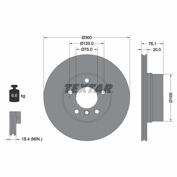 BLIC 6508-03-9515878K Brake Disc Splash Guard