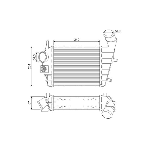VALEO VAL817861 Charge Air Cooler