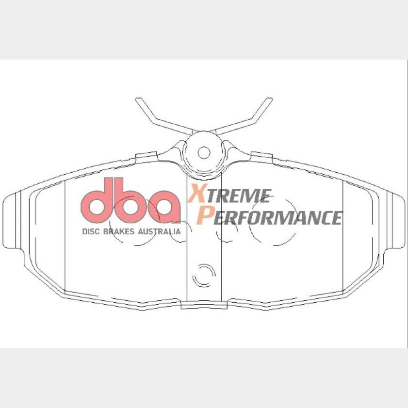 DBA DB7987XP High Performance Brake Pad Set