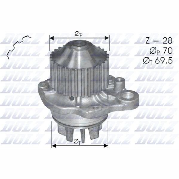 DOLZ C121 Water Pump