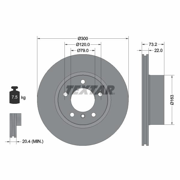 AUTOFREN SEINSA D7-281C Brake Caliper Guide Sleeve Kit