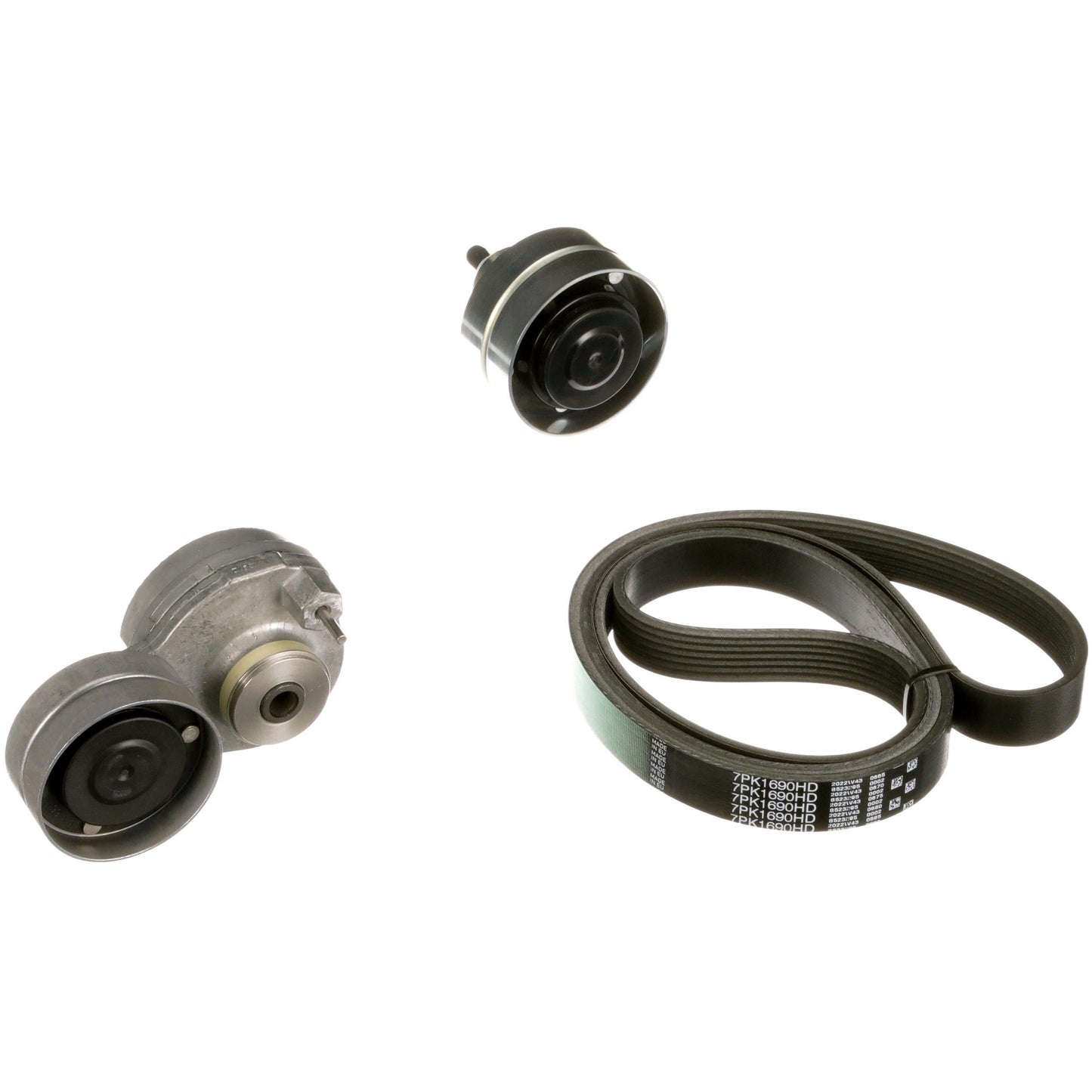 GATES GATK017PK1690HD V-Ribbed Belt Set