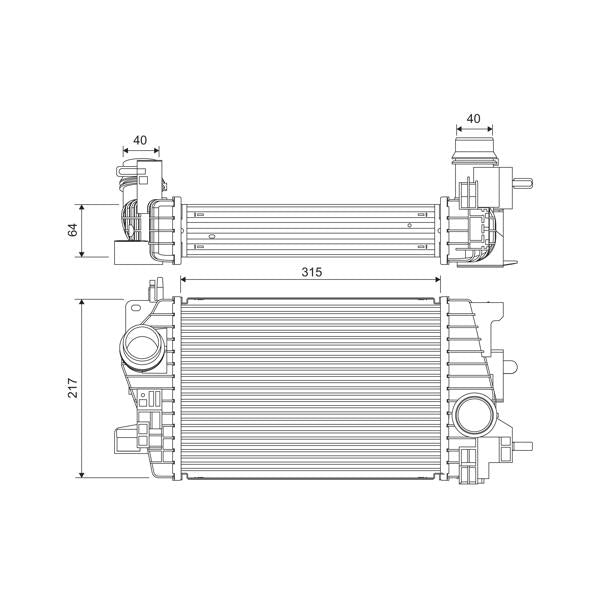 VALEO VAL818537 Charge Air Cooler