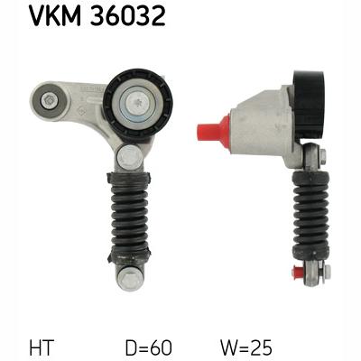 SKF VKM36032 V-Ribbed Belt Tensioner Lever