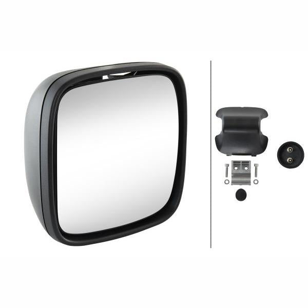 HELLA 8SB501359-022 Side Mirror