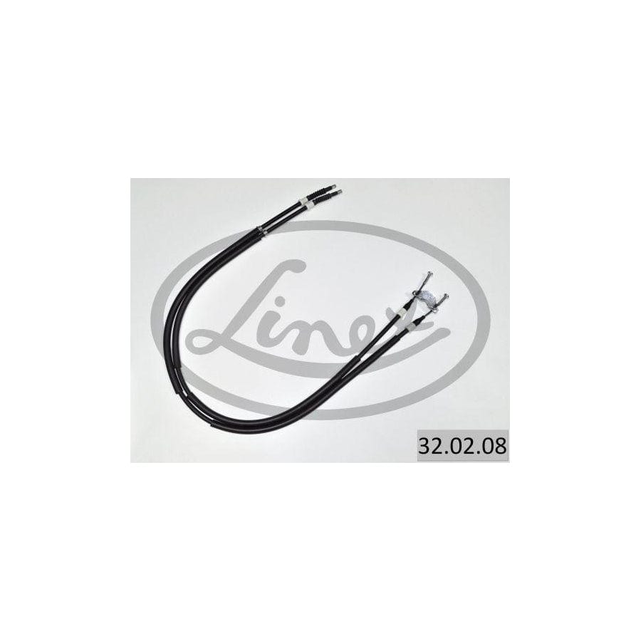Linex 32.02.08 Cable, Service Brake for Opel Astra