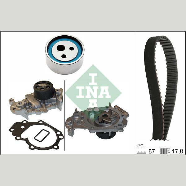 INA 530018231 Water Pump & Timing Belt Kit