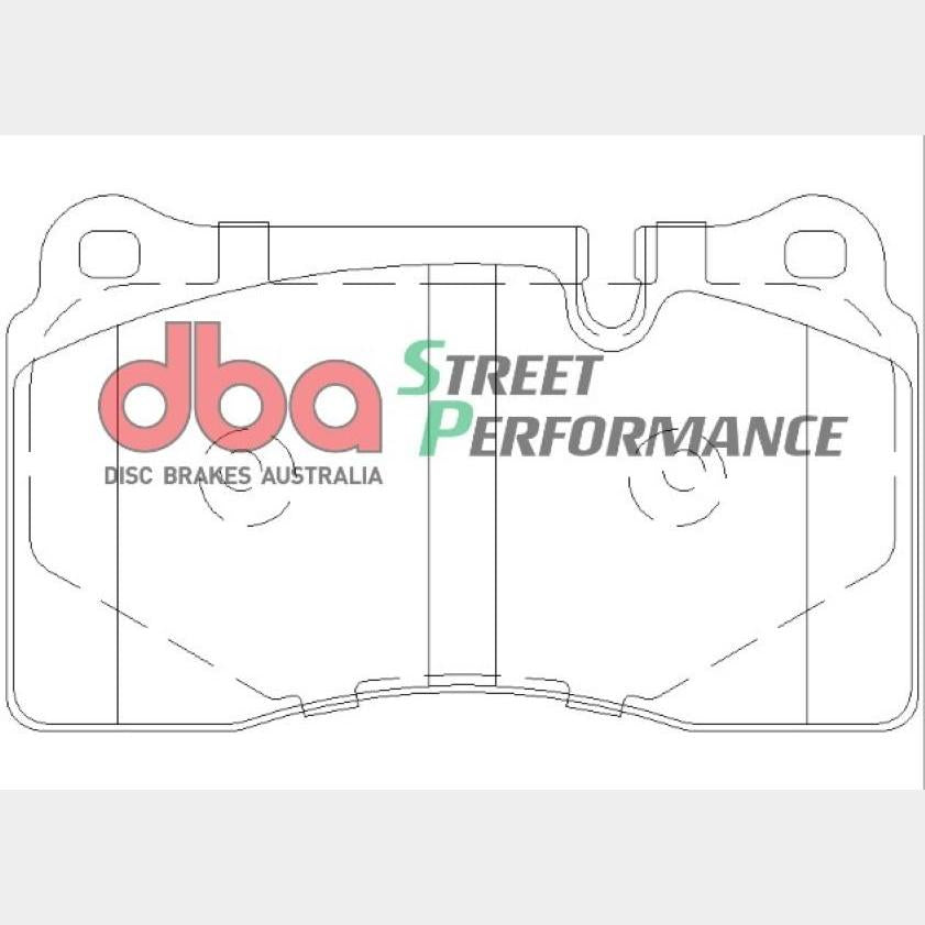 DBA DB2073SP High Performance Brake Pad Set