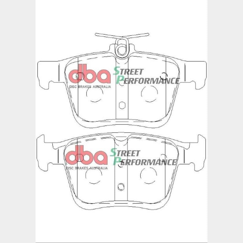 DBA DB2384SP High Performance Brake Pad Set