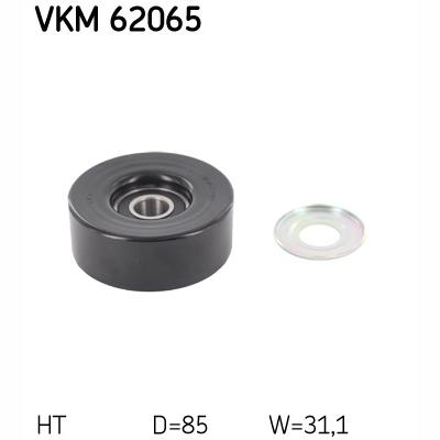 SKF VKM62065 V-Ribbed Belt Tensioner Pulley