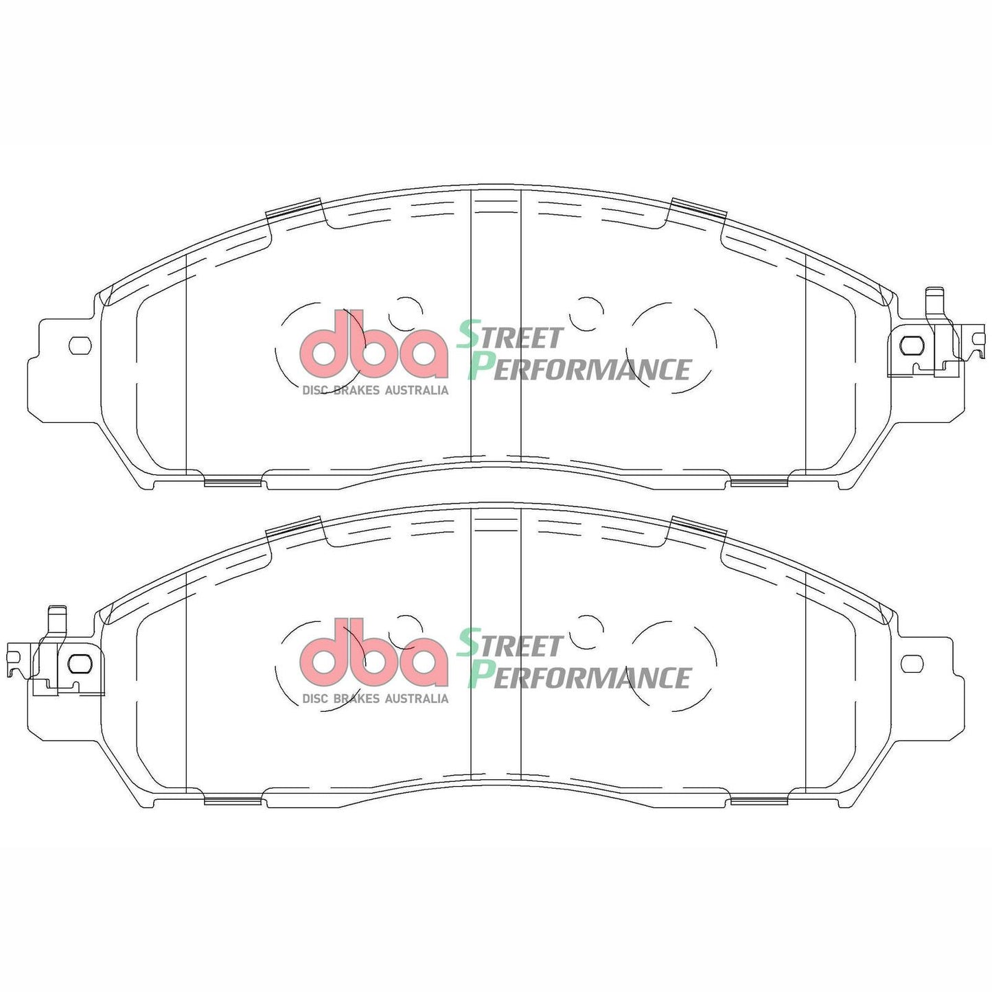 DBA DB2374SP High Performance Brake Pad Set
