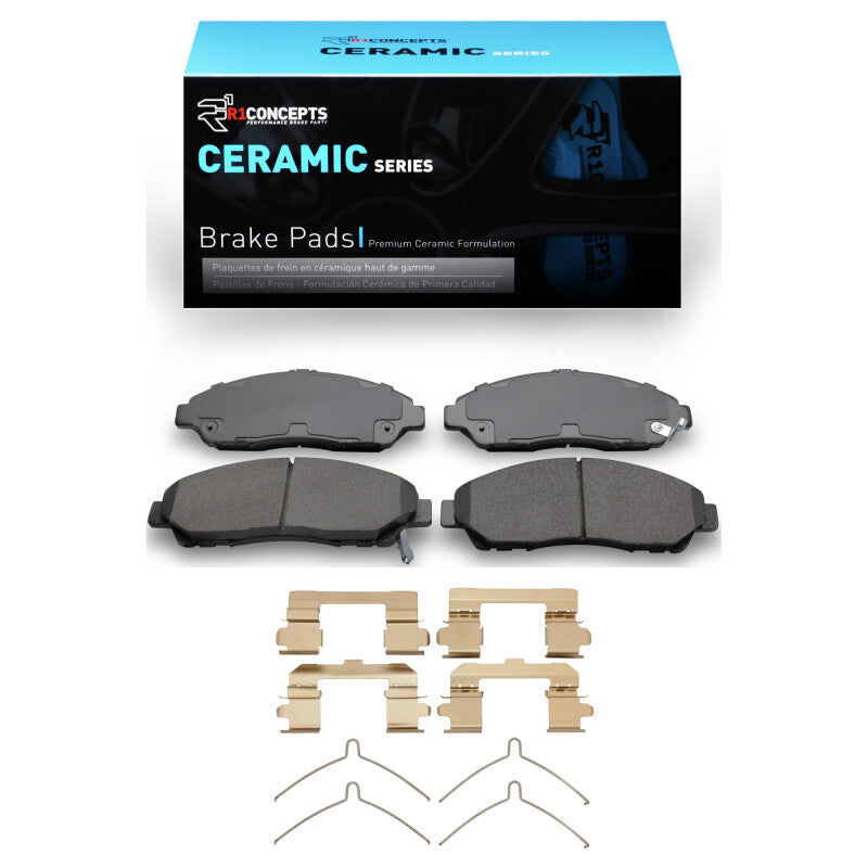 R1 Concepts R1 2017-2020 Buick Enclave Front R1 Ceramic Pads & Hardware Kit