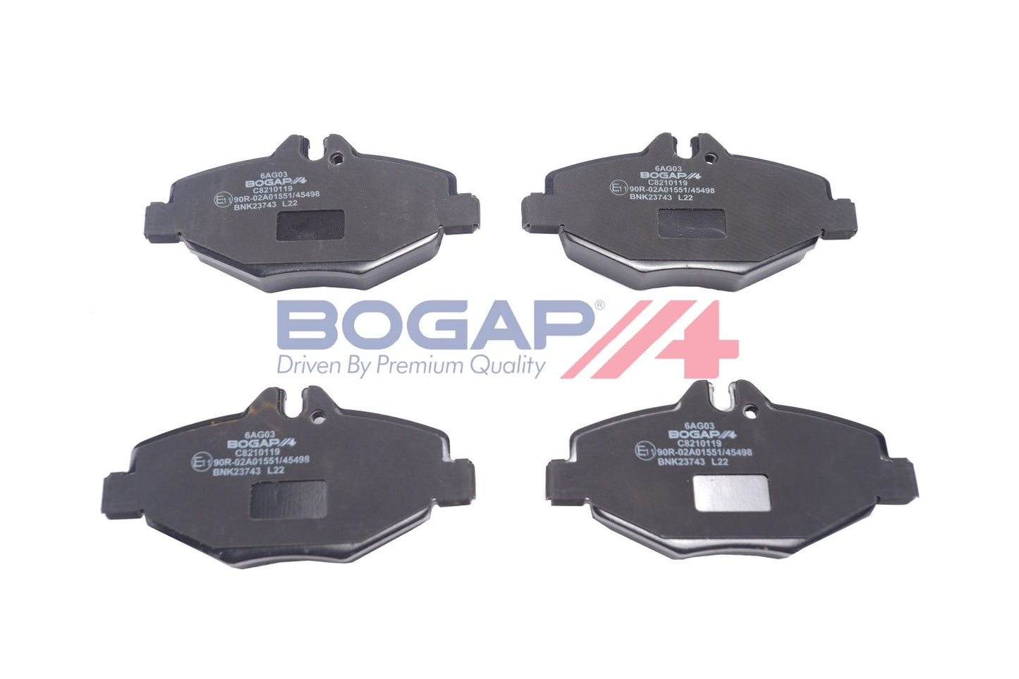 BOGAP C8210119 Brake Pad Set, Disc Brake | ML Performance Car Parts