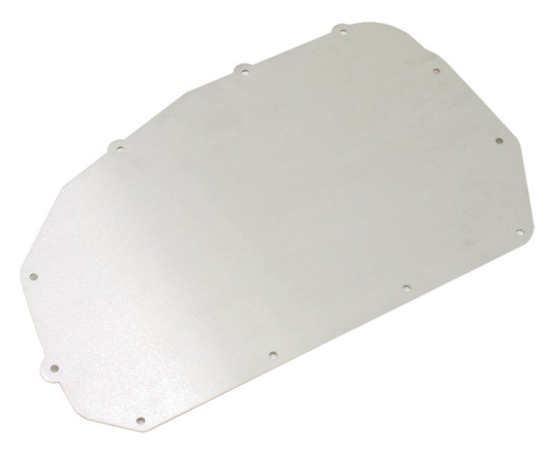 BMR Suspension BMR 78-87 G-Body A/C Delete Panel (Aluminum) - Bare w /BMR Logo