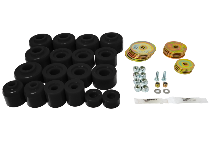 Energy Suspension 10-24 Toyota 4Runner Body Mount Set - Black