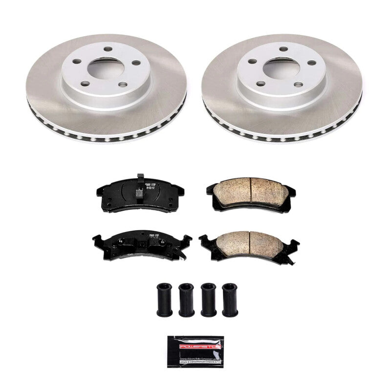 PowerStop Power Stop 95-05 Pontiac Sunfire Front Semi-Coated Rotor Kit