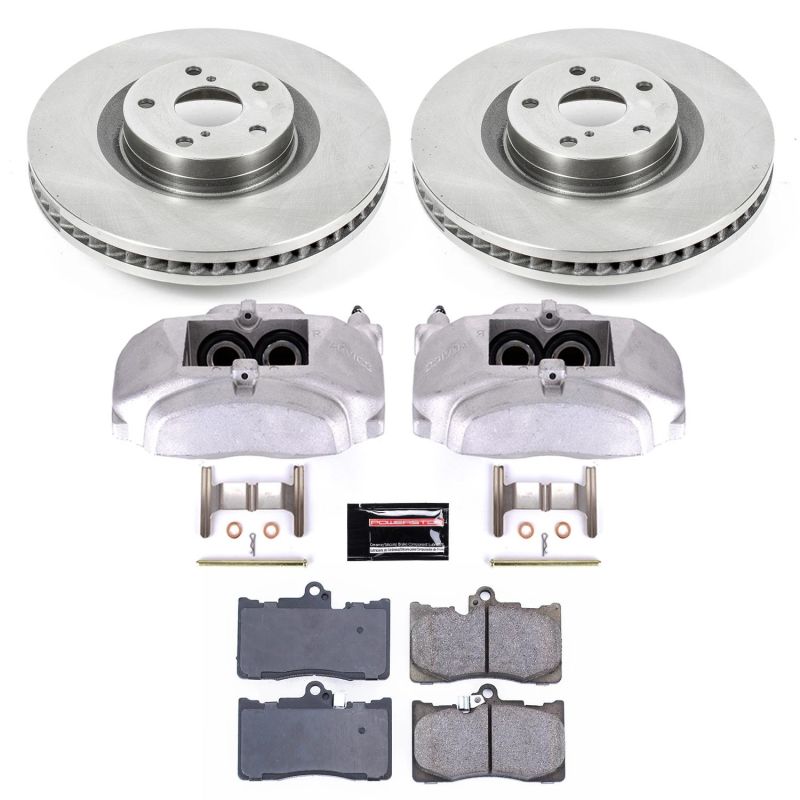 PowerStop Power Stop 09-11 Lexus IS350 Front Autospecialty Kit w/Cals