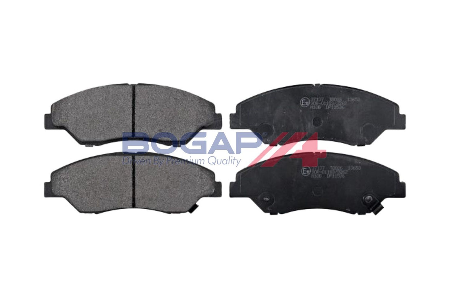 BOGAP Y8210283 Brake Pad Set, Disc Brake | ML Performance Car Parts