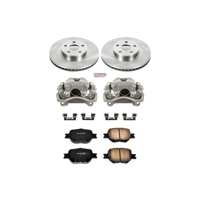 PowerStop Power Stop 05-10 Scion tC Front Autospecialty Brake Kit w/Calipers