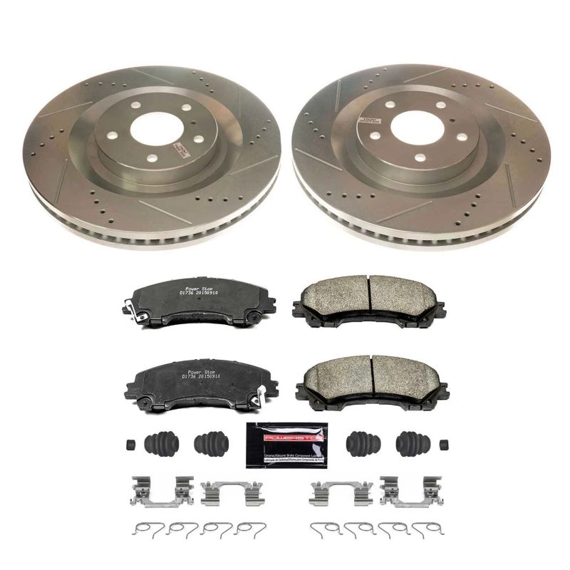 PowerStop Power Stop 2019 Infiniti QX50 Front Z23 Evolution Sport Brake Kit