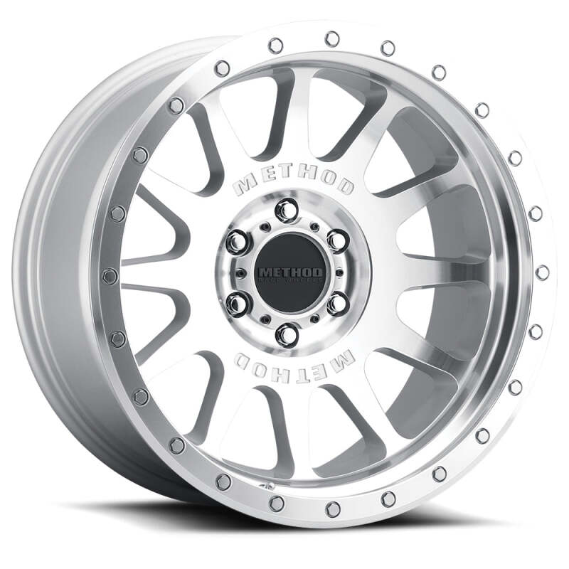 Method Wheels Method MR605 NV Beadlock 20x10 -24mm 8x170 Offset Machined - Clear Coat