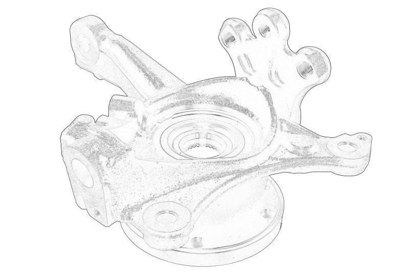 OE PEUGEOT 1640790480 Wheel Suspension Steering Knuckle