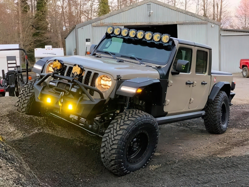 ORACLE Lighting Oracle Jeep Wrangler JL Smoked Lens LED Front Sidemarkers