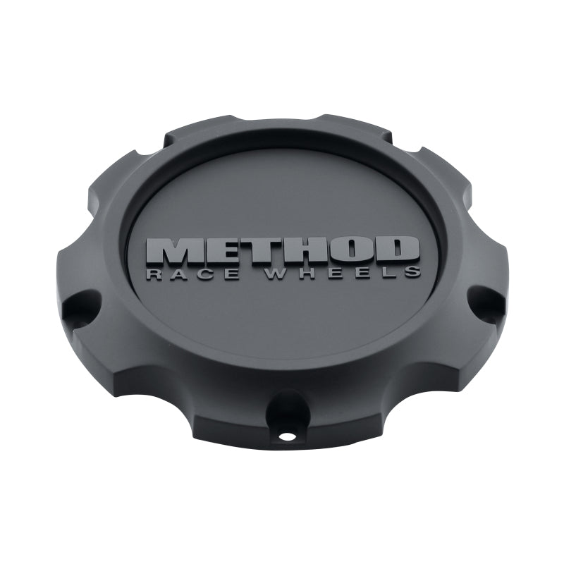 Method Wheels Method Cap T079 - 106.25mm - Black - 1 Piece - 6 lugs - Screw On