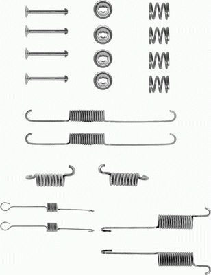 TEXTAR 97000800 Brake Shoe Fitting Kit