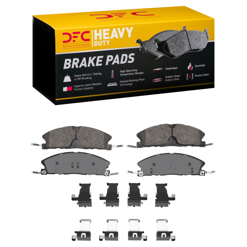 DFC 13-19 Ford Taurus SHO Front Heavy Duty Pads and Hardware Kit