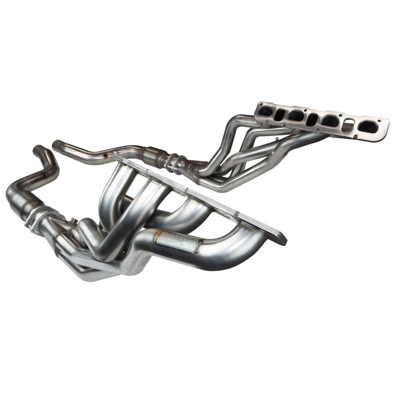 Kooks Headers Kooks 2015+ Dodge Challenger/Charger Hellcat 2in x 3in SS Headers w/Green Catted OEM Connection Pipe