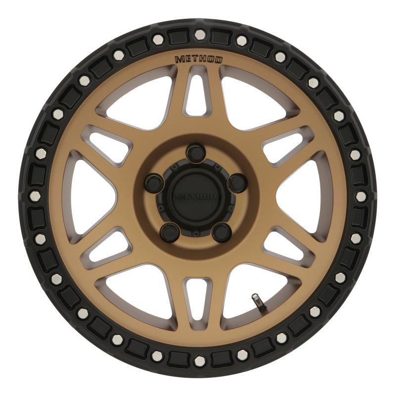 Method Wheels Method MR312 17x9 -12mm Offset 5x5 71.5mm CB Method Bronze/Black Street Loc Wheel