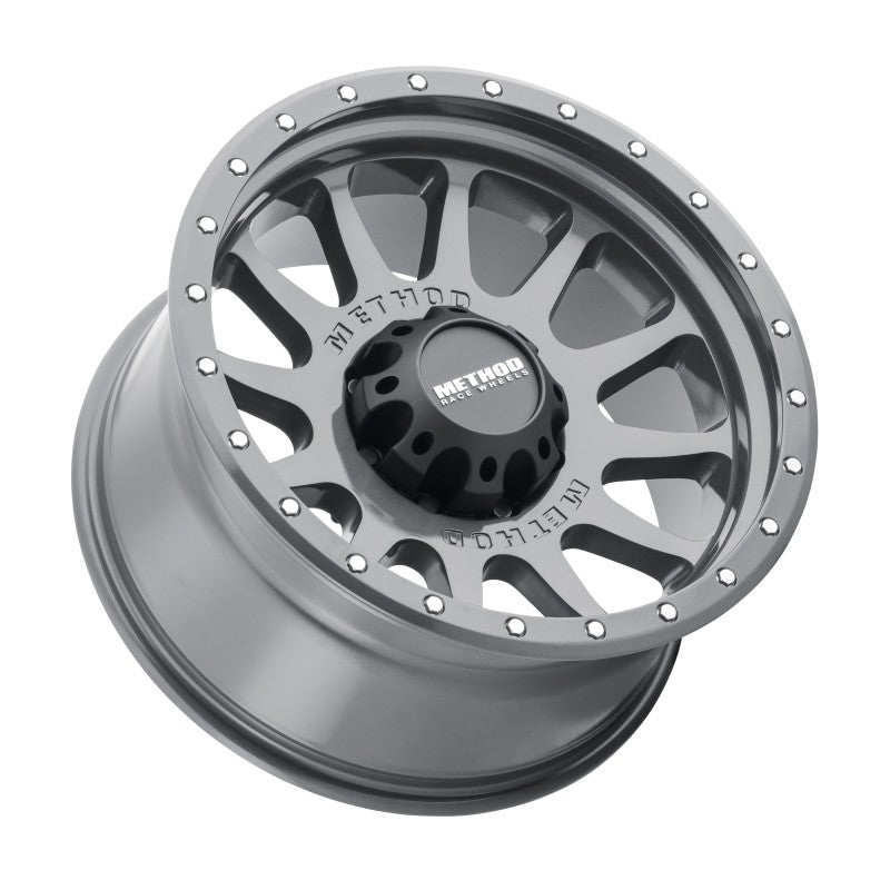 Method Wheels Method MR605 NV 20x10 -24mm Offset 8x170 124.9mm CB Gloss Titanium Wheel