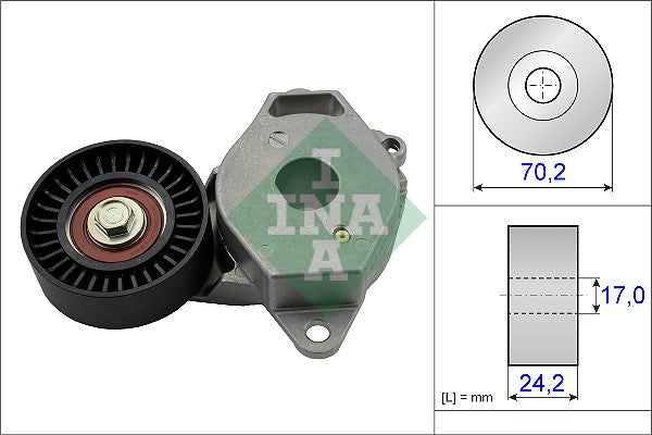 INA 534040910 V-Ribbed Belt Tensioner Lever