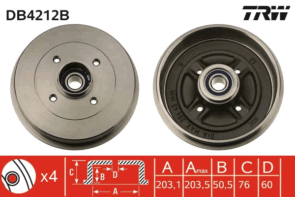 HERTH+BUSS JAKOPARTS J3223059 Brake Caliper
