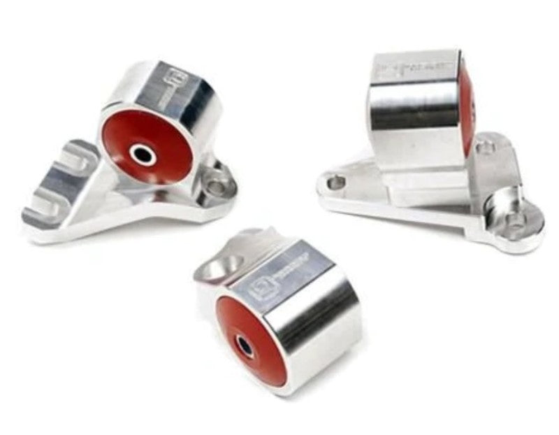 Innovative Mounts Innovative 90-91/92-93 Acura Integra GS-R Silver Aluminum Billet Mount Kit 95A Bushings (Cable)