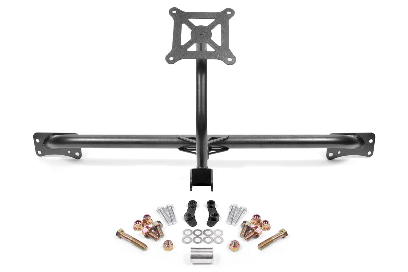 BMR Suspension BMR 2015-2019 Ford Mustang Bolt-On Parachute Mount - Black Hammertone