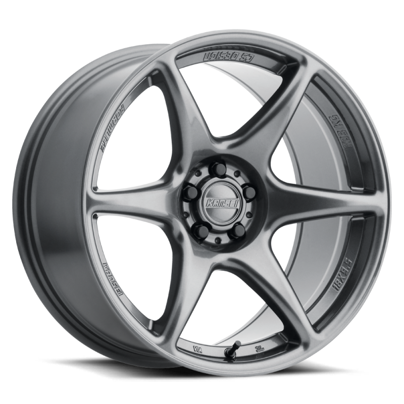 Kansei K11G Tandem 18x9.5in / 5x114.3 BP / 22mm Offset / 73.1mm Bore - Gunmetal Wheel