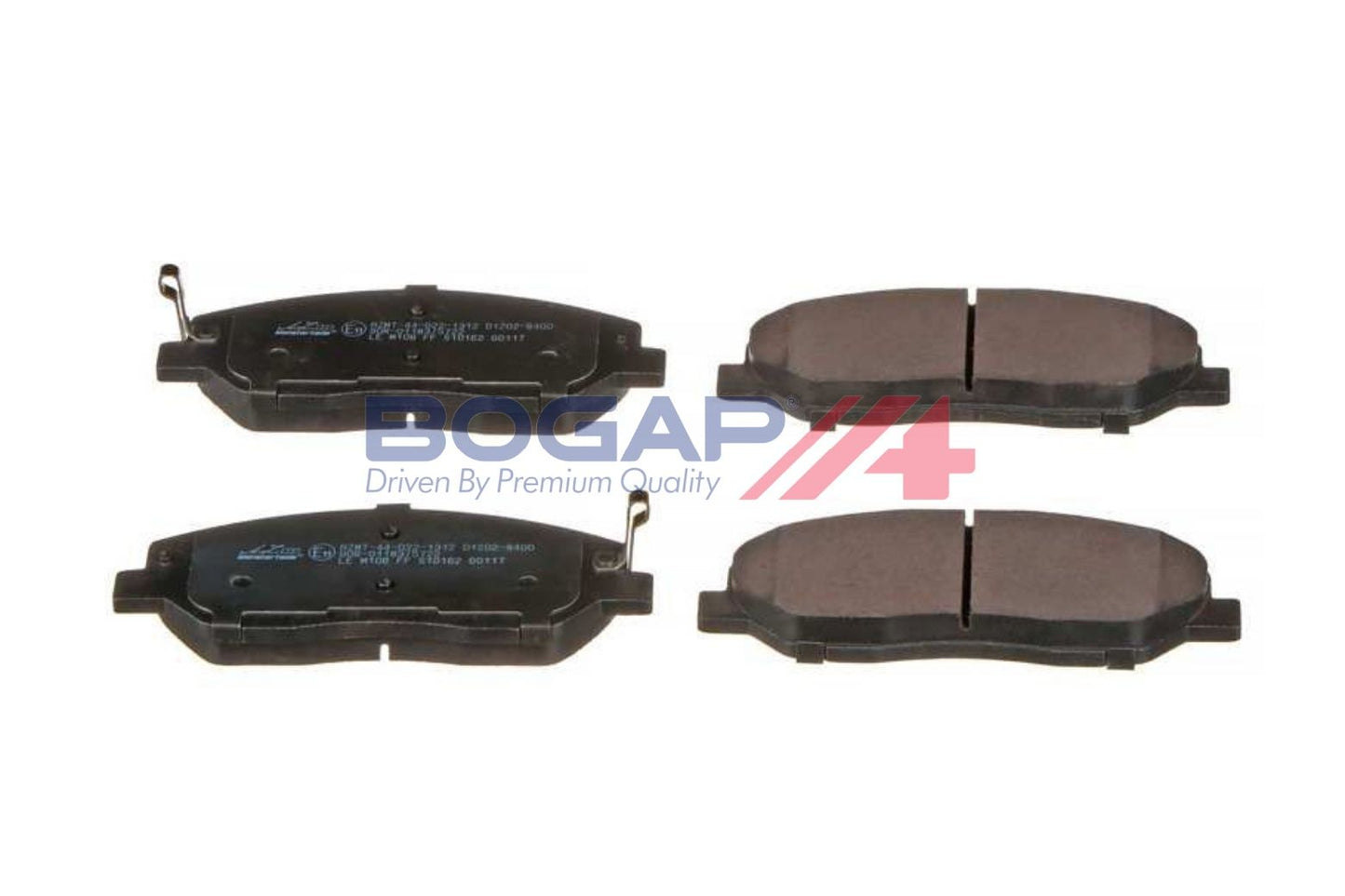 BOGAP Y8210216 Brake Pad Set, Disc Brake | ML Performance Car Parts