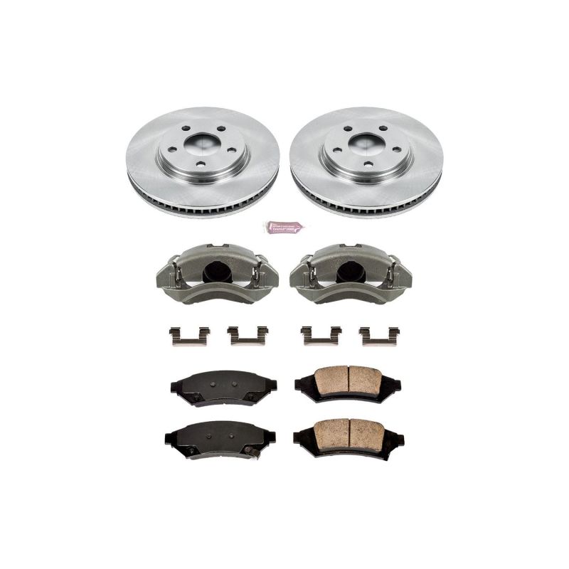 PowerStop Power Stop 2004 Pontiac Grand Prix Front Autospecialty Brake Kit w/Calipers