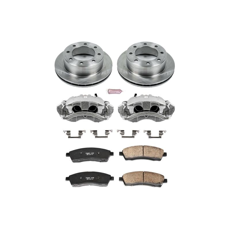 PowerStop Power Stop 99-00 Ford F-350 Super Duty Rear Autospecialty Kit w/Cals