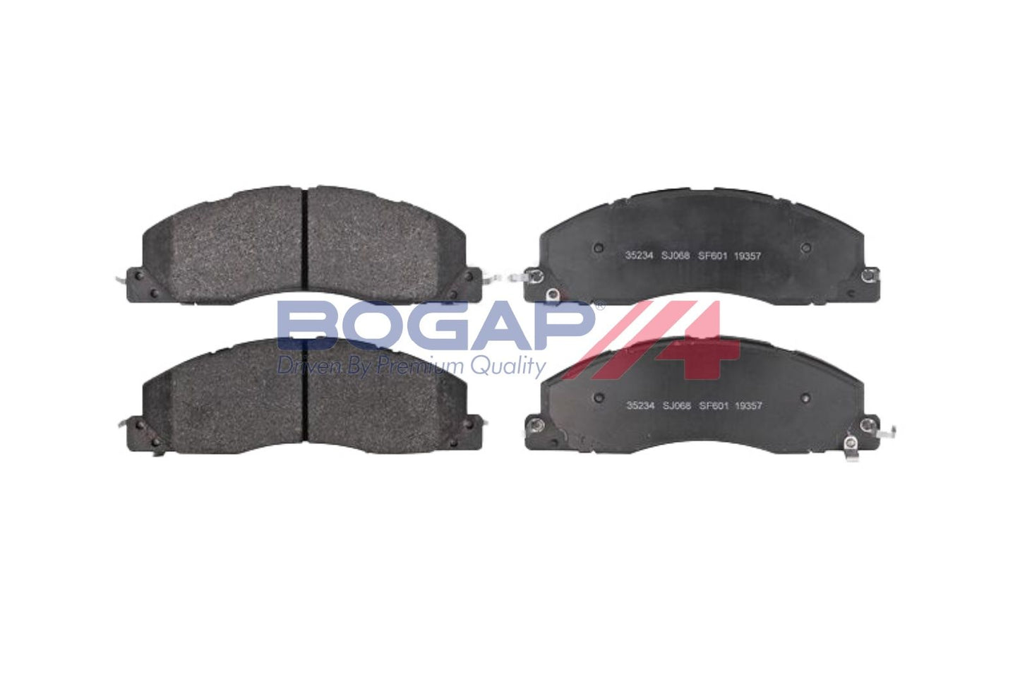 BOGAP W8210129 Brake Pad Set, Disc Brake | ML Performance Car Parts