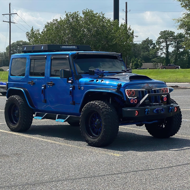 ORACLE Lighting Oracle Vector Jeep Wrangler JK Grille LED Halo Kit - White