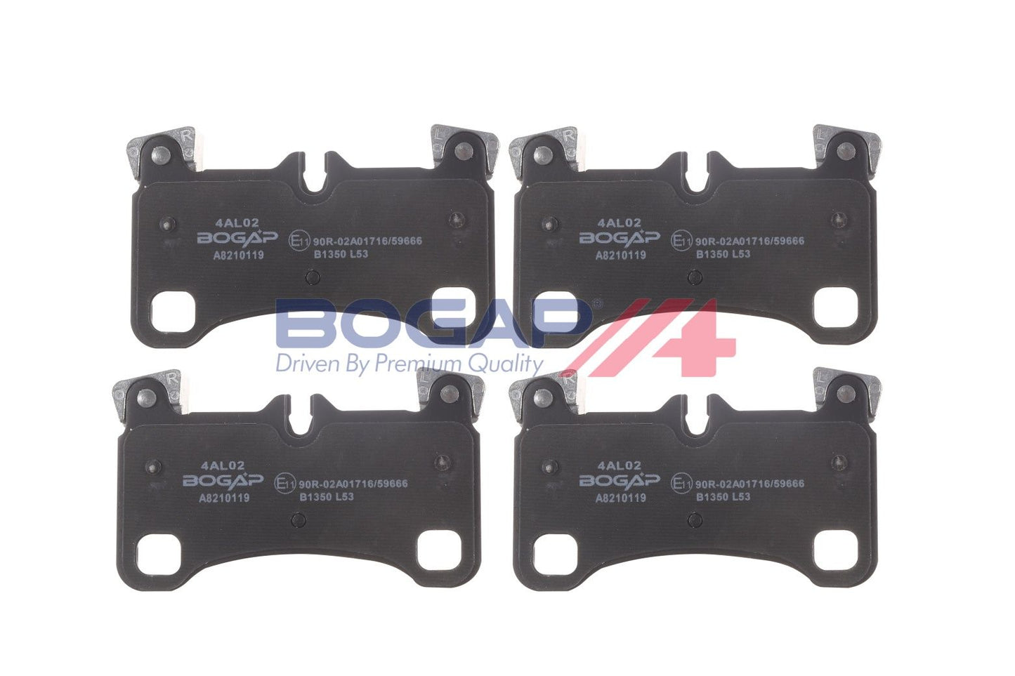 BOGAP A8210119 Brake Pad Set, Disc Brake | ML Performance Car Parts