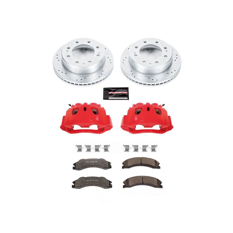 PowerStop Power Stop 2011 Chevrolet Silverado 2500 HD Front Z36 Truck & Tow Kit w/Cals
