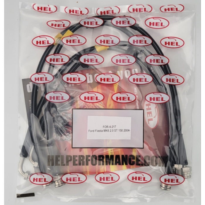 HEL Performance CL-FOR-4-217 Brake Lines Stainless Steel Braided